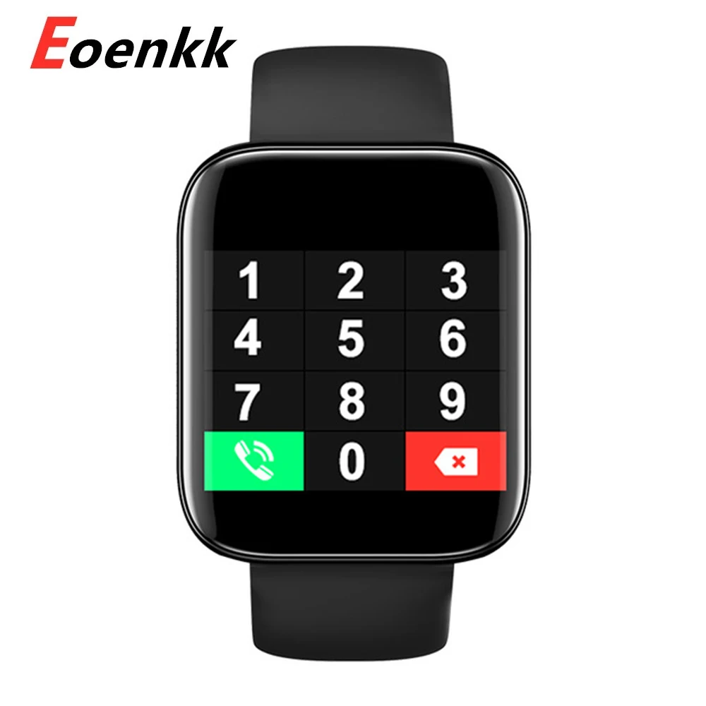 EOENKK S2 1 52 дюймов вызовов через Bluetooth женские Смарт-часы кровяное Давление трекер