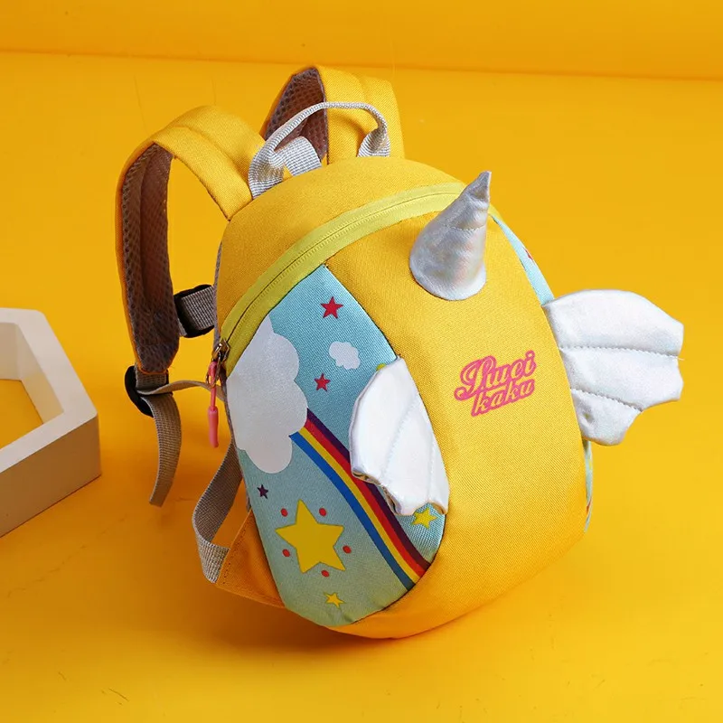 

Korean Version of The New Unicorn Anti-lost Children's Schoolbag Primary School Schoolbag Kindergarten Backpack 1-3-4 Years Old