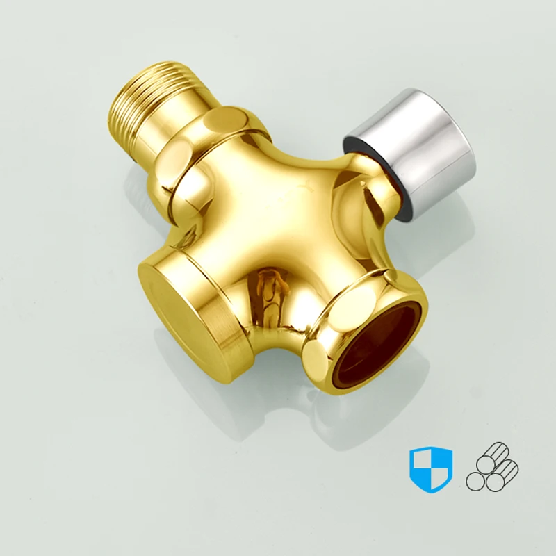 Кнопочный клапан из цинкового сплава 0 8 1 2 МПа для ванной туалета ручного