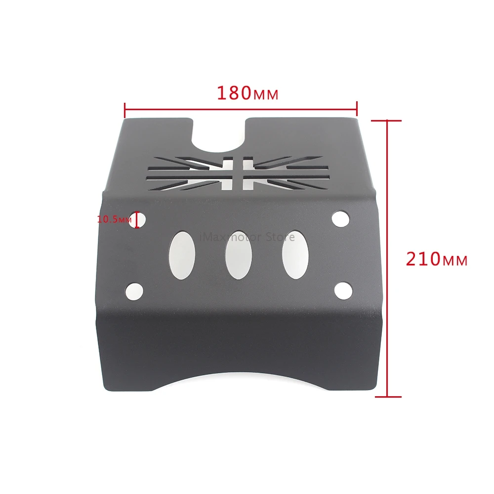 

Motorcycle Metal Engine Protection Cover For TRIUMPH Bonneville Bobber T100 T120 Black Chassis Bumper Under Guard Skid Plate