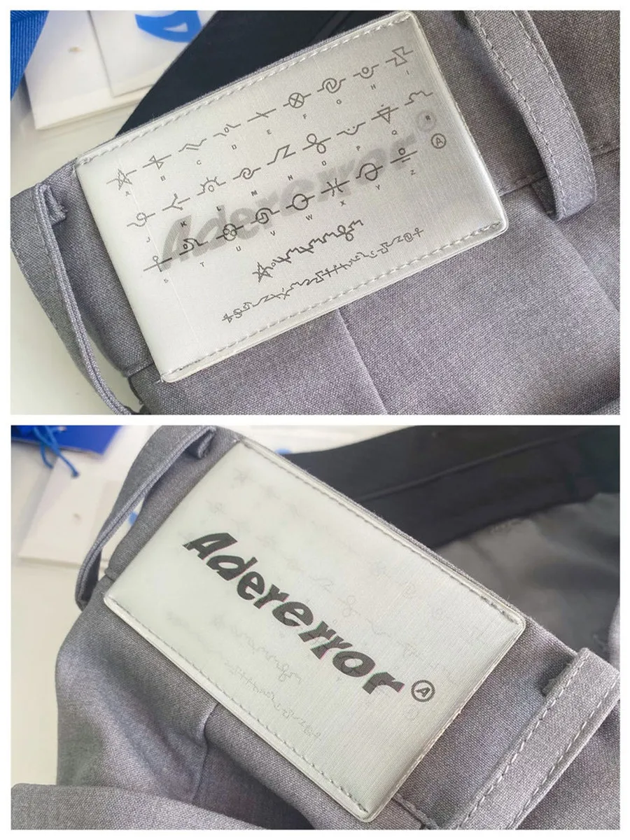 

ERROR Jogger ADER Pants Men Women Patchwork Ribbon Sweatpants Adererror Tracksuit Trousers mens clothing