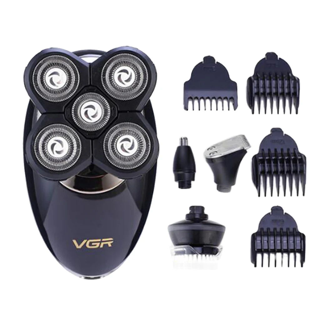 Триммер для бороды электрический беспроводной моющийся триммер и