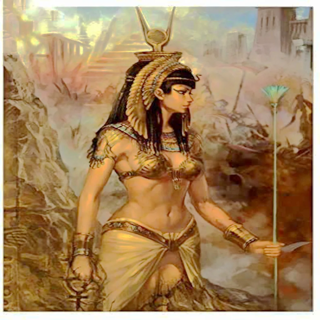 

NEW Empress of Egypt DIY 5D Diamond Painting Full Round Resin Mosaic Diamond Embroidery Painting Water Diamond Home Decor Gift