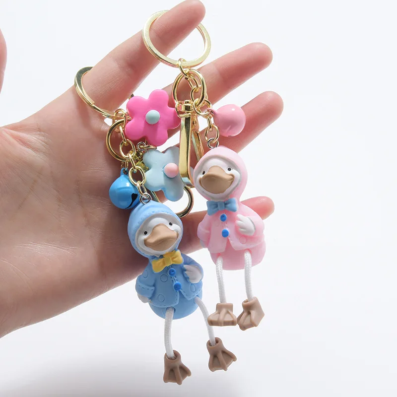 Корейский модный женский брелок для сумок аксессуары ключей с длинными