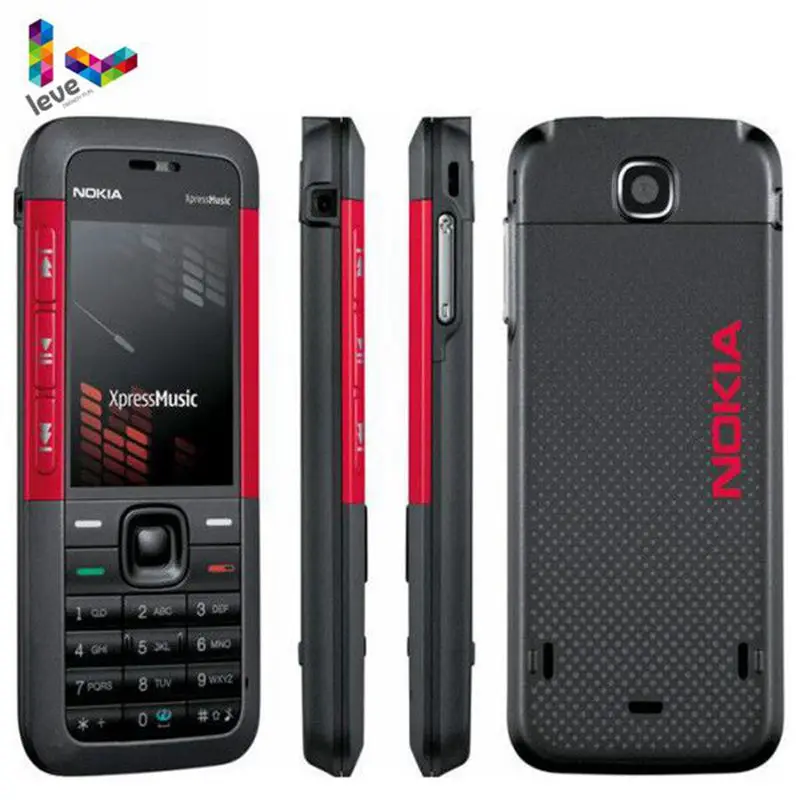 nokia 5310 xpressmusic 5310xm bluetooth java mp3 player original unlocked refurbished mobile phone free global shipping