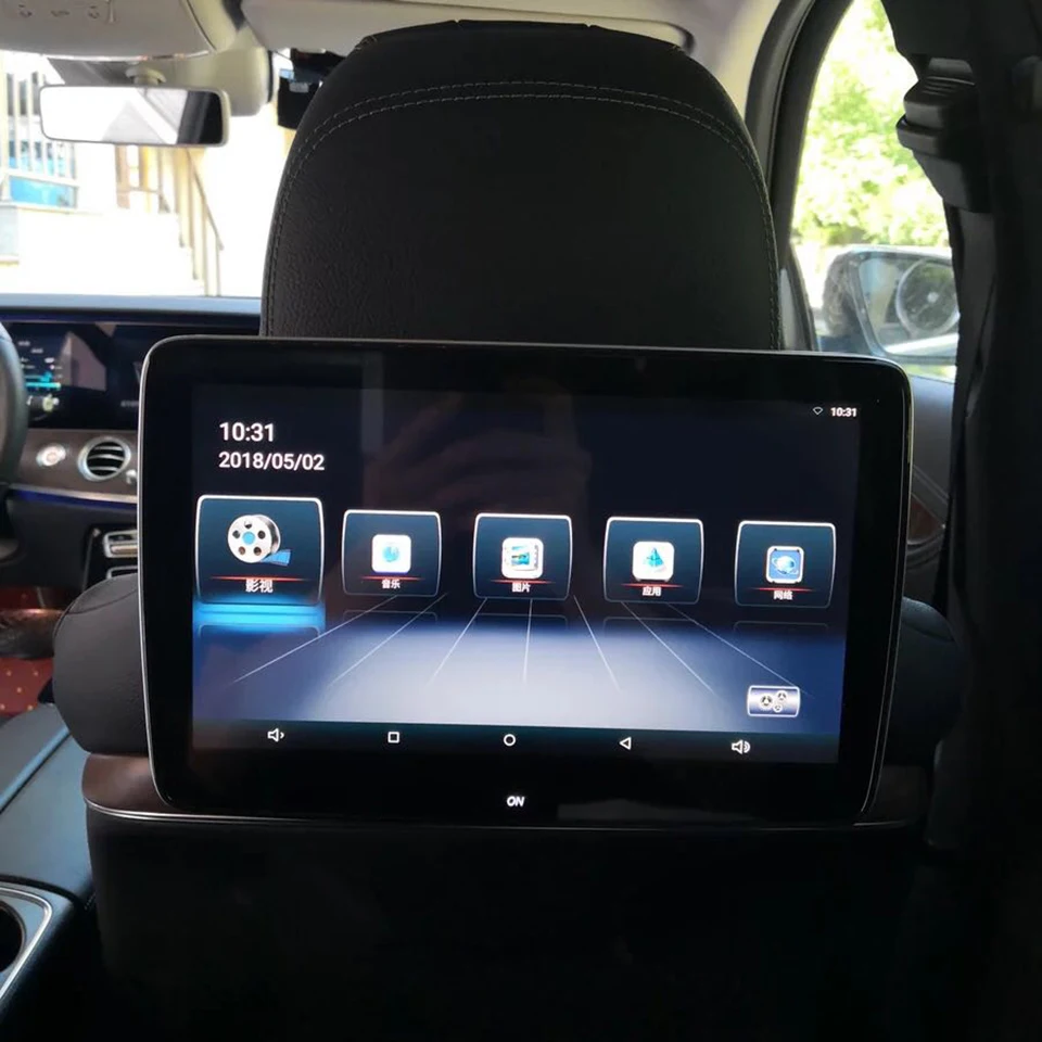 

Car Headrest Monitor 13.3 Inch For Mercedes BENZ Auto Multimedia Support 1080P HD LCD Touch Screen Bluetooth MP4
