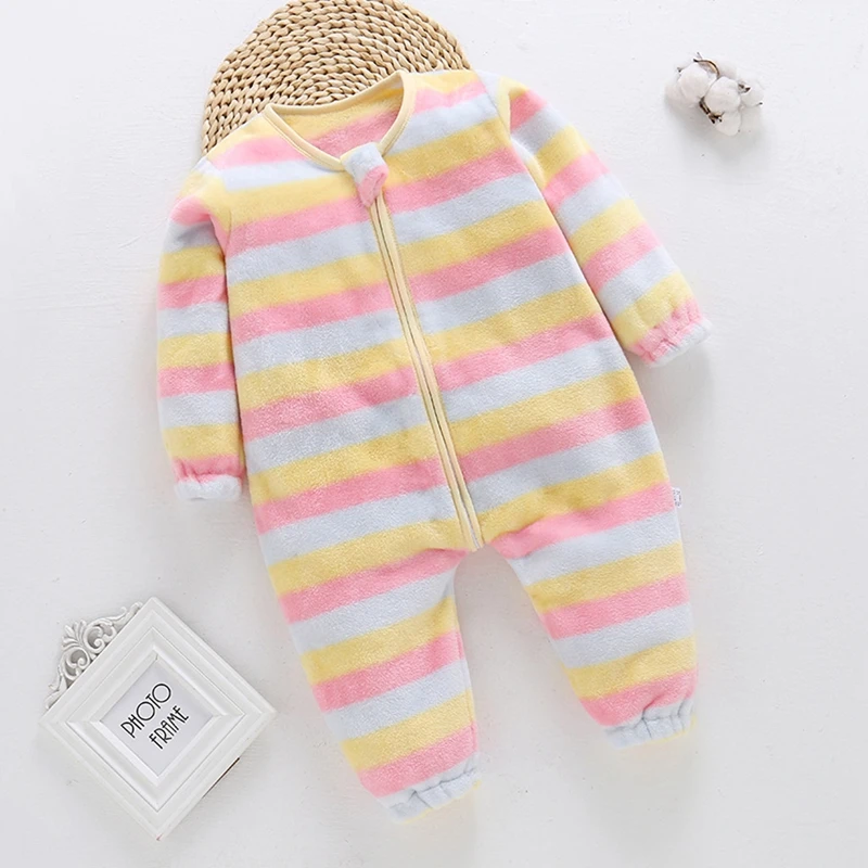 Комбинезон для маленьких мальчиков и девочек комбинезон спальный мешок плотная