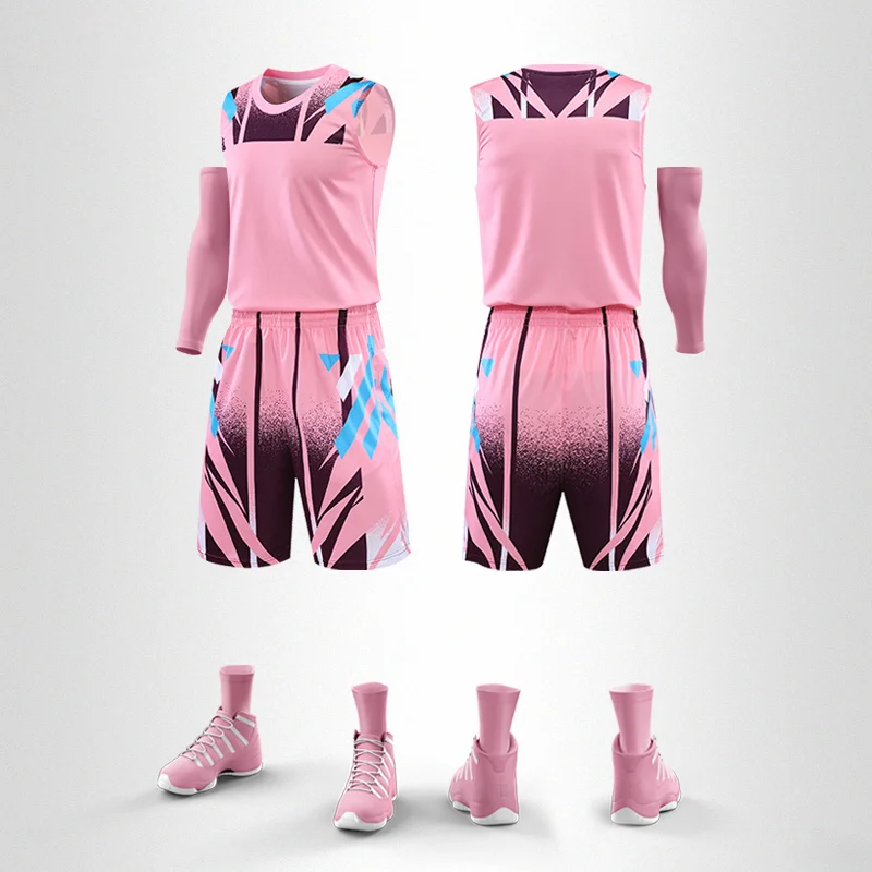 Размера плюс баскетбольная майка Джерси костюм 2021 для мужчин женщин пустой