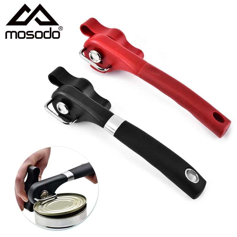 

Stainless Steel Can Opener Multifunctional Safety Side Cut Bottle Opener Hand-held Manual Fruit Can Knife Kitchen Tool