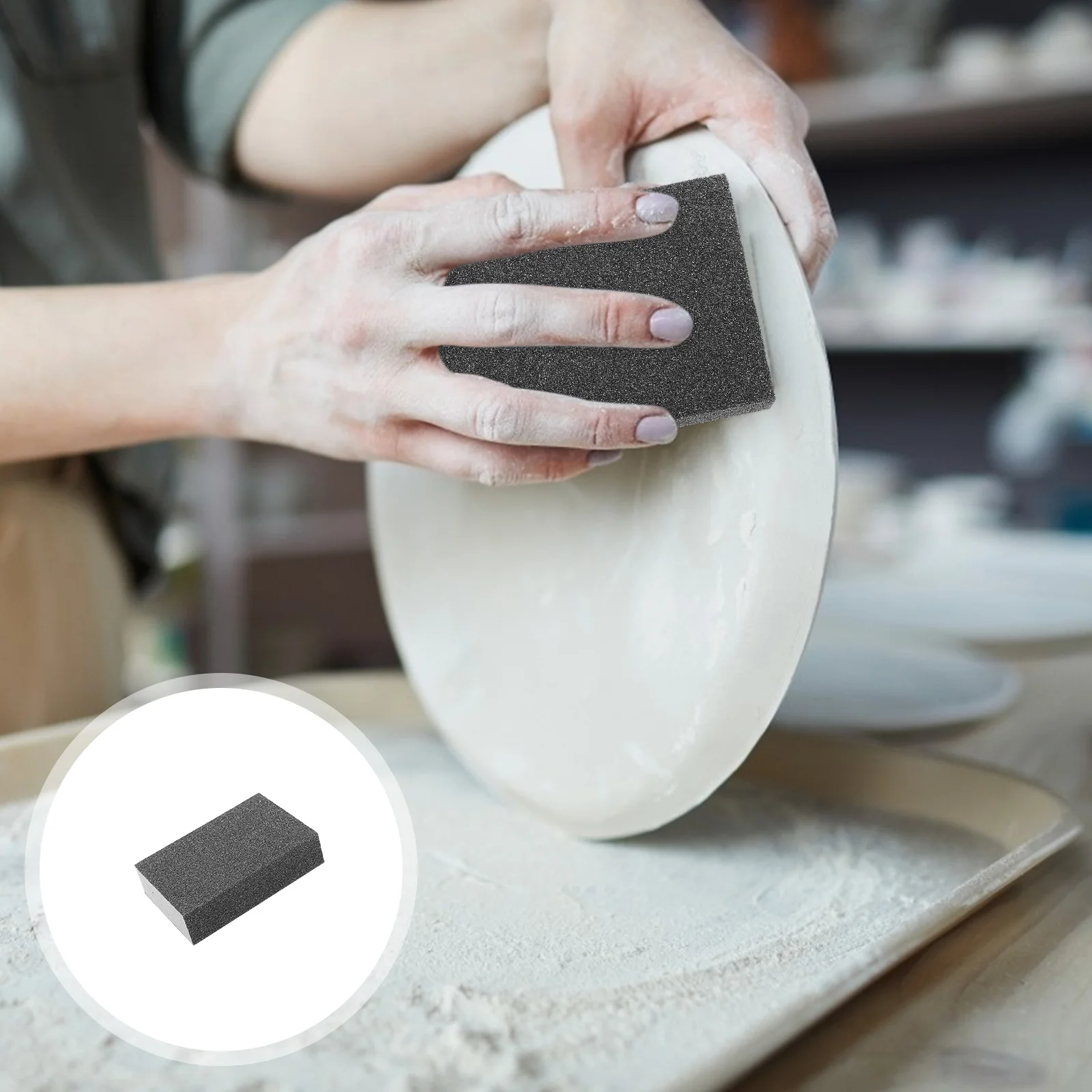 

5pcs Durable Grinding Sponge Grinding Block Polishing Sponge Grinding Gadget