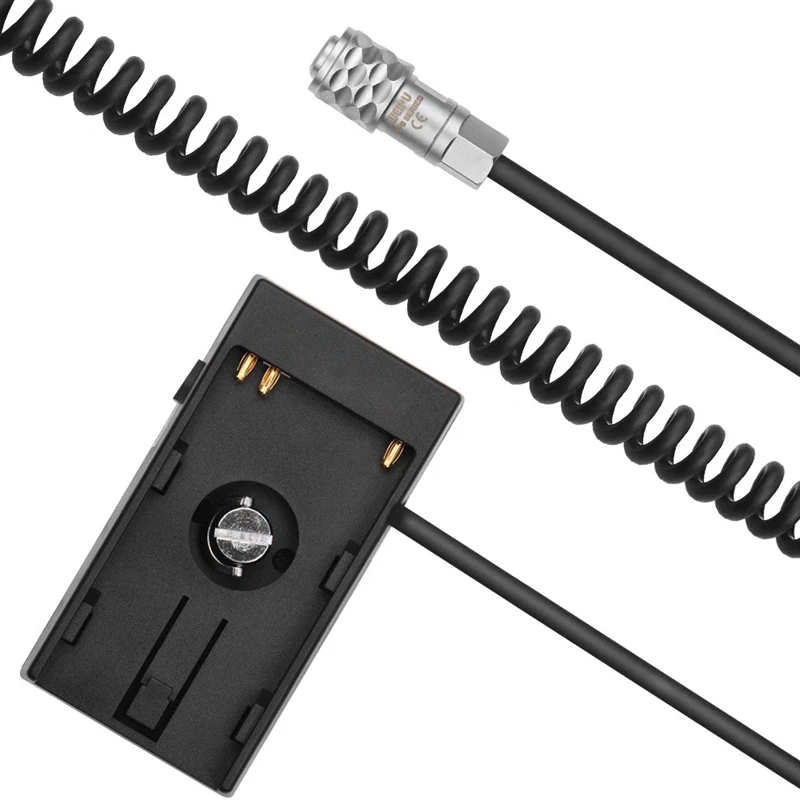 

Camera DV Battery Power Supply Mount Plate Adapter with 1/4 Inch Screw for Blackmagic Cinema Pocket Camera BMPCC 4K