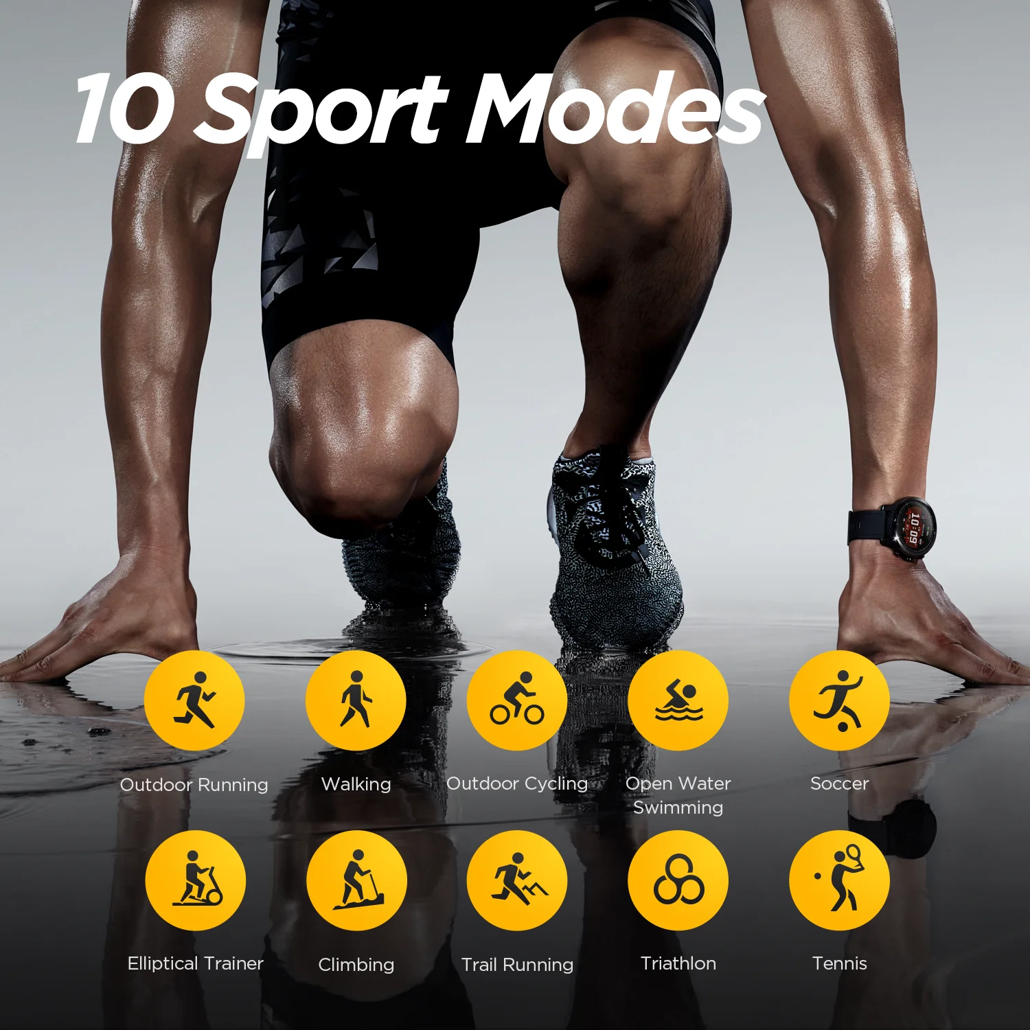 Amazfit Stratos Pace 2 Смарт-часы с монитором сердца Bluetooth GPS счетчик калорий 50 м