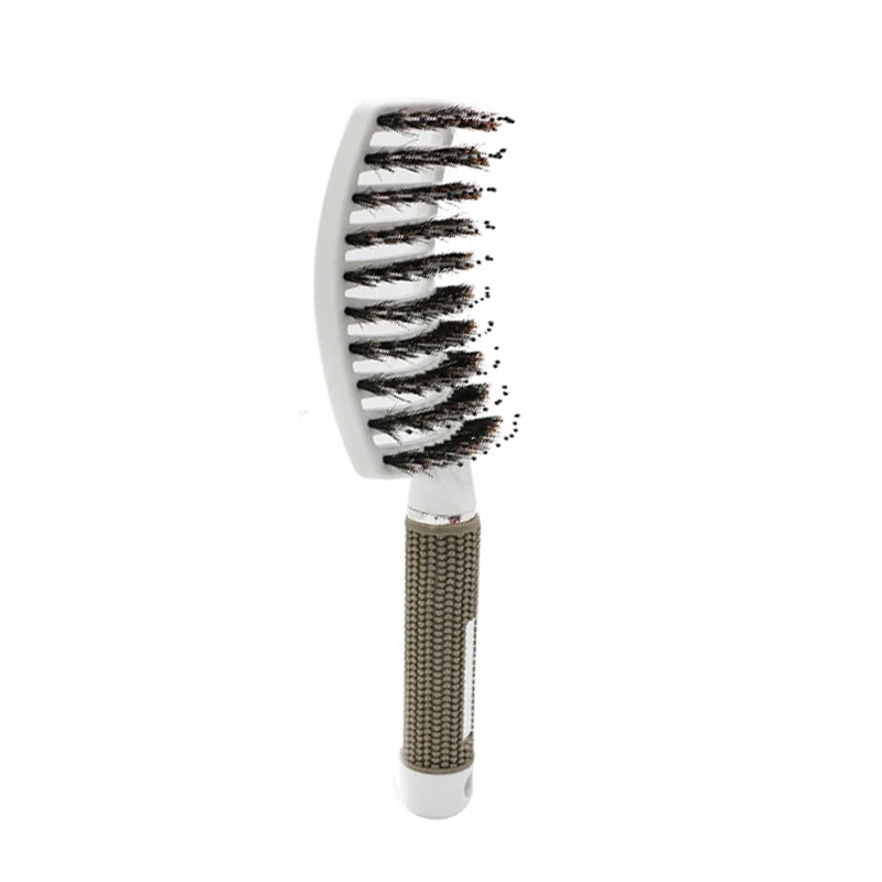 Щетка для волос Brushy Anti Klit Haarborstel Женская щетка салона распутывания мокрая щетина