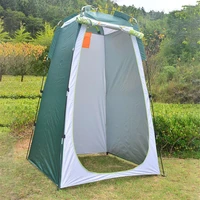 portable pop up privacy tent camping shower tent foldable changing room rain proof for outdoors hiking travel 120x120x190cm