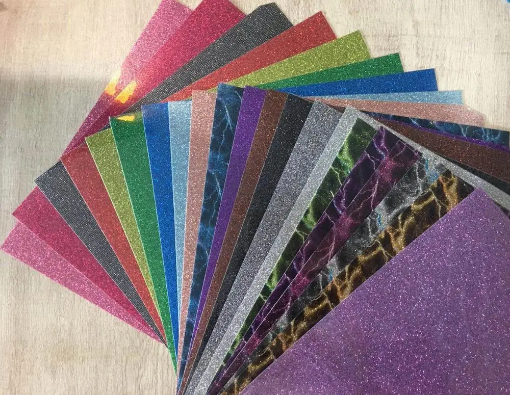 

Free Shipping 1 Piece 25cmx25cm TPU Glitter Heat Transfer Vinyl DIY Heat Press Machine T-shirt Iron On HTV Printing