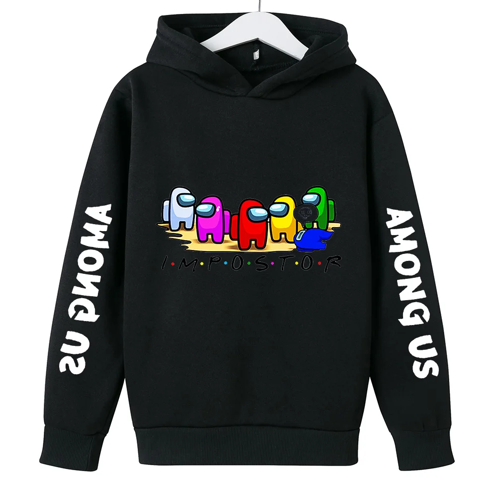 

New Video Game kids hoodie Impostor Graphic Anime Streetwear Cartoon Sweatshirt Sudadera Hombre Among Hip Hop Hoodie