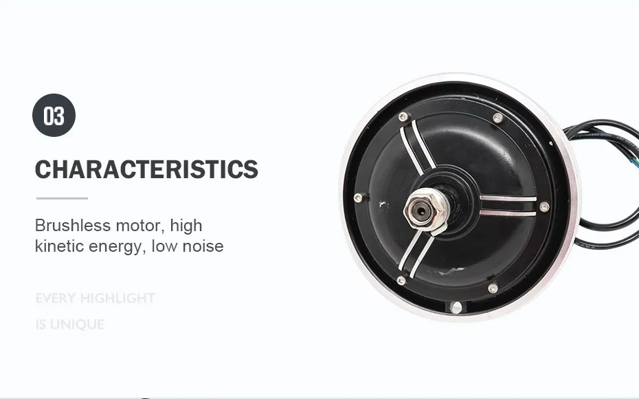 JS 48V 500W электрический скутер Мотор колеса 12 осей 850 мм длина для 10 дюймов двигатель для скутера колеса для X48 E скутера аксессуары