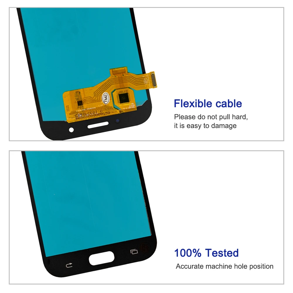 ЖК-дисплей A720 для Samsung Galaxy A7 2017 с сенсорным экраном и дигитайзером в сборе A720F SM-A720F