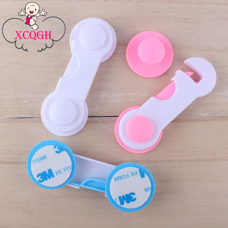 

XCQGH 5PCS Multi-function Baby Anti-pinch Drawer Lock Child Safety Lock Baby Protection Refrigerator Door Cabinet Lock
