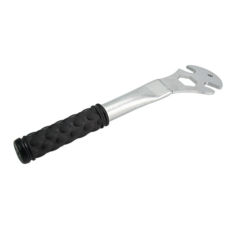 

15 24mm Bicycle Pedal Wrench Anti-Skid Long Handle Install Spanner Outdoor Bike Repair Tool Multitool Accessories