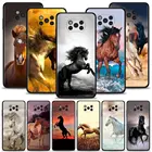 Чехол в виде бегущей лошади для Xiaomi Poco X3 NFC F3 GT M3 M4 pro 5G для Mi 10T 9T Note 10 10Lite 10T 11T Pro Civi