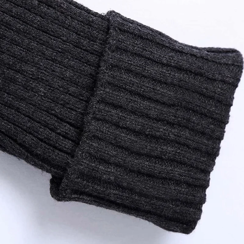 

Women Autumn Vintage Turtleneck Sweaters 2020 Solid Long Sleeve Warm Knitted Pullovers Female Casual Street Sweater Clothes