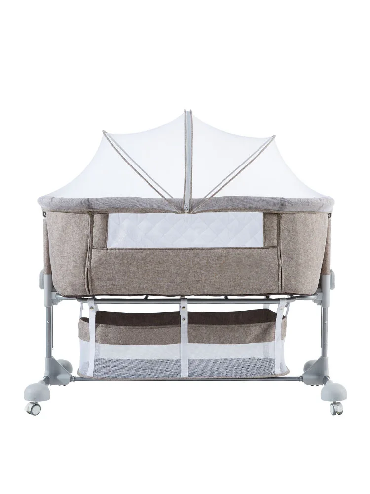 Baby bed portable folding crib newborn