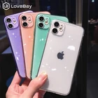 Чехол-накладка для iPhone 12 Pro Max, 11, X, XR, XS Mini, 8, 7, 6, 6s Plus, SE 2020, с флуоресцентными блестками