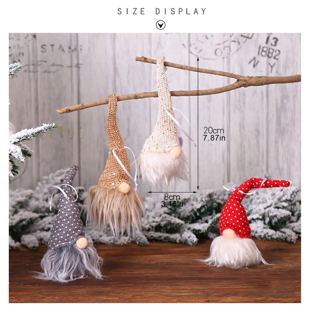

Christmas Curtain Buckle Santa Claus Doll Hugging Posture Decorations Home Curtain Decoration Window Decoration