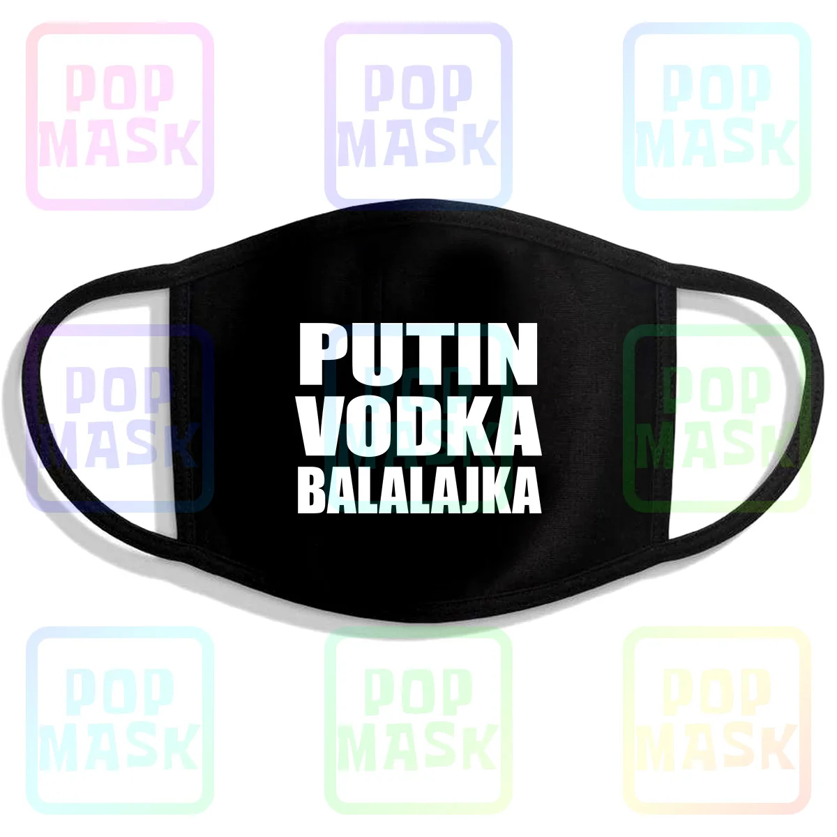 Путинская водка Balalajka Повседневная печать многоразовая хлопковая