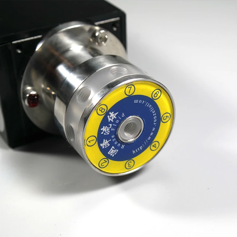 

Intelligent Sampling Selector Valve 6 8 10 16 Port Distribution Valve Software Control Chemical Resistance Long Service Life