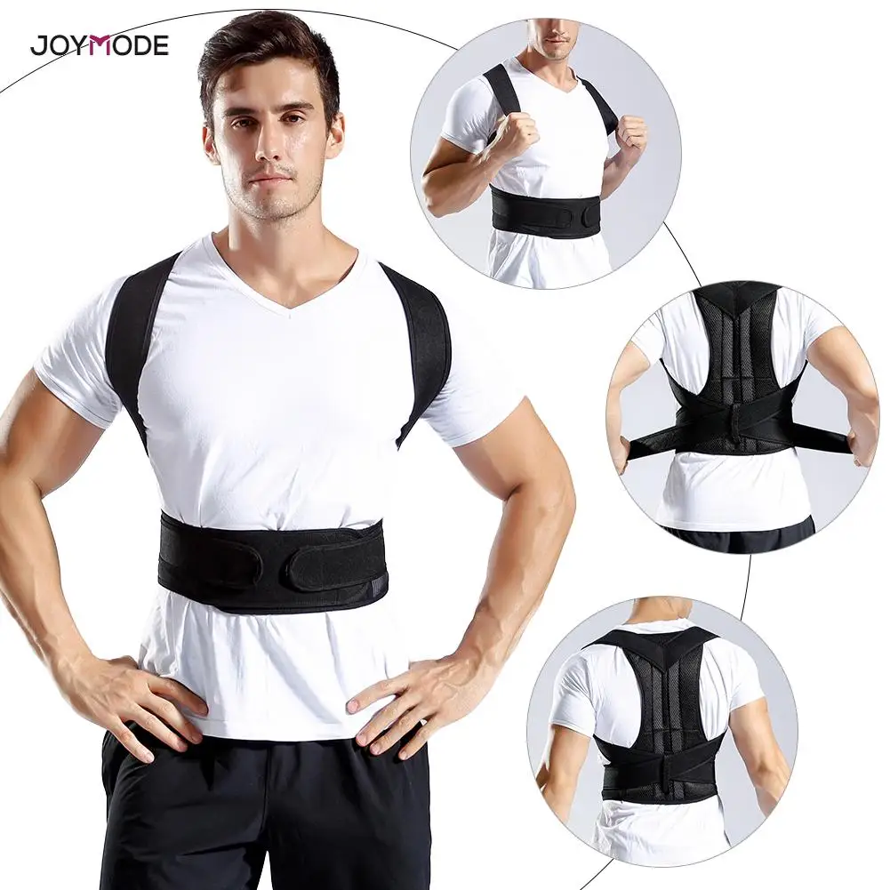 Регулируемый магнитный корсет для коррекции осанки мужской и женский спины