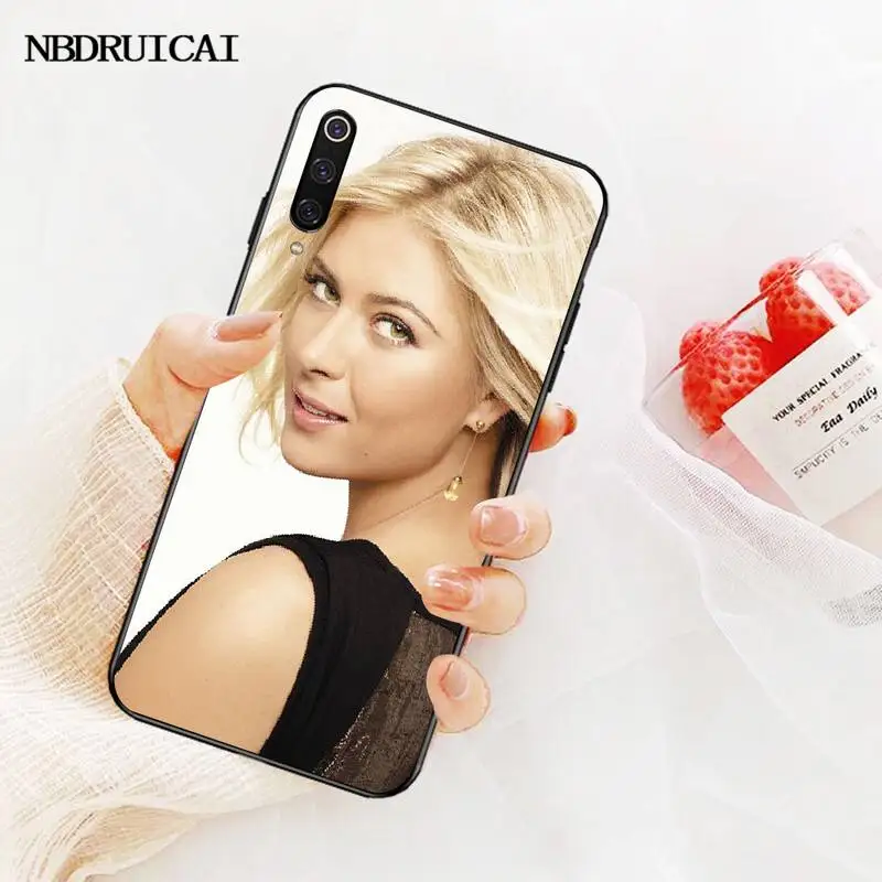 Черный чехол для телефона PENGHUWAN из ТПУ теннисного плеера Sharapova Redmi Note 8 8A 7 6 6A 5 5A 4 4X 4A