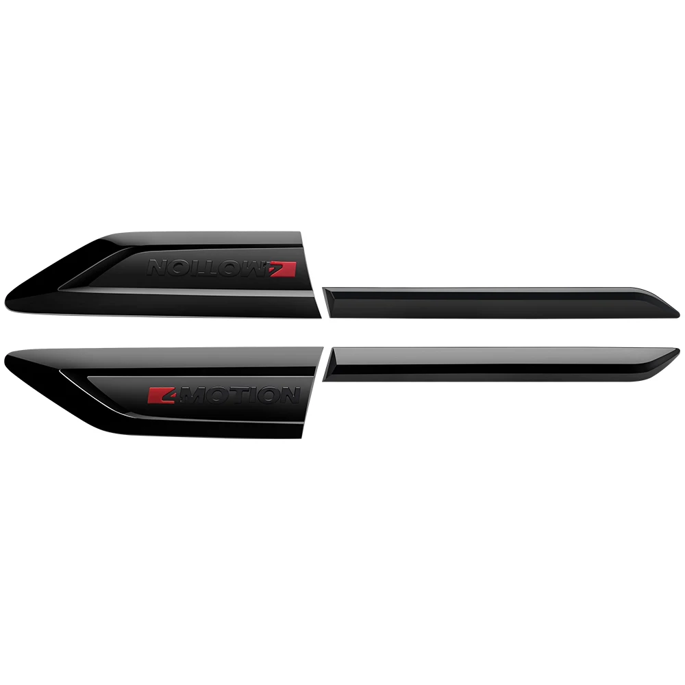 Наклейка на боковое крыло автомобиля 4 наклейки с логотипом движения для VW Volkswagen MK2 Tiguan 4 наклейка с эмблемой движения аксессуары для VW