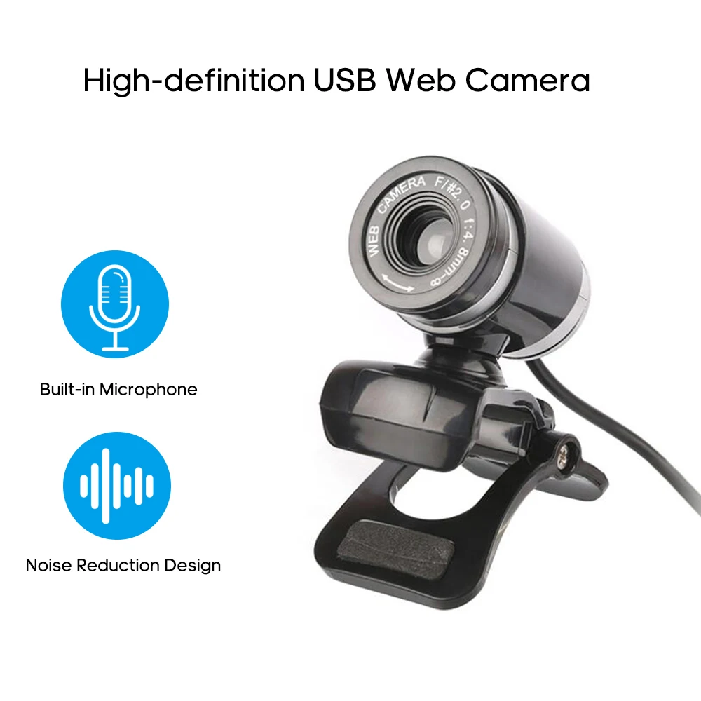 Веб камера для ПК USB веб с высоким разрешением и бесплатным драйвером