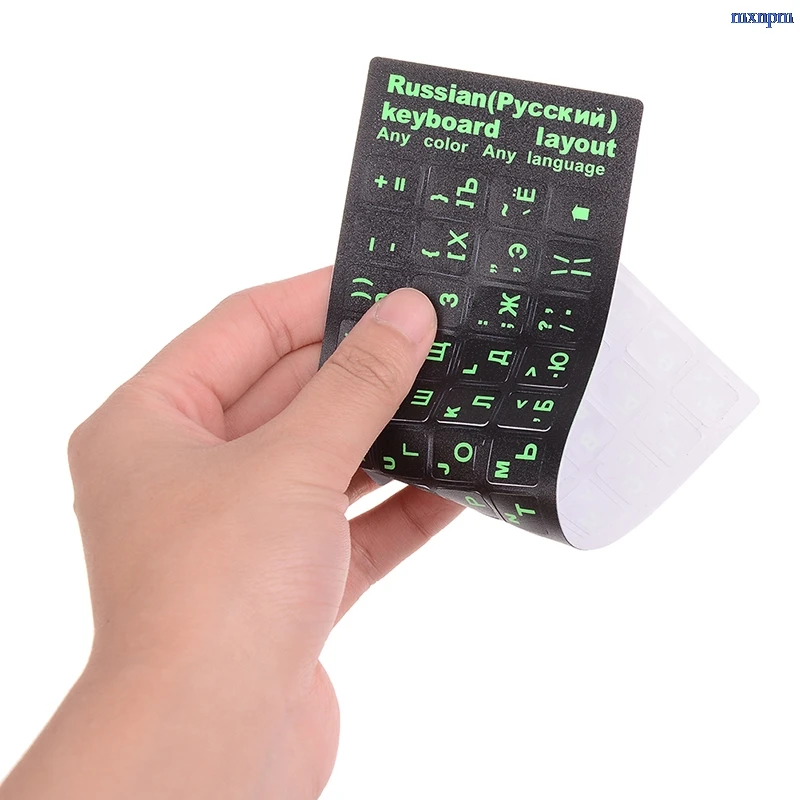 

Russian Letters Keyboard Stickers For Notebook Computer Desktop Keyboard Cover Covers Russia Sticker For Laptops