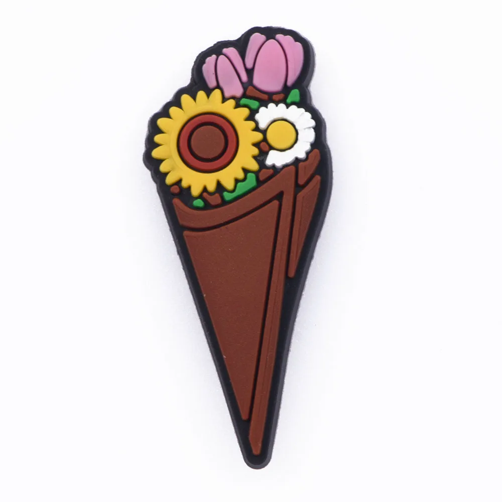 Best Sell Croc Charms Shoes Boy Drink Coffee Milk Tea Decoration Kid Ice Cream Juice Bracelet Girl Candy Popsicle Accessories