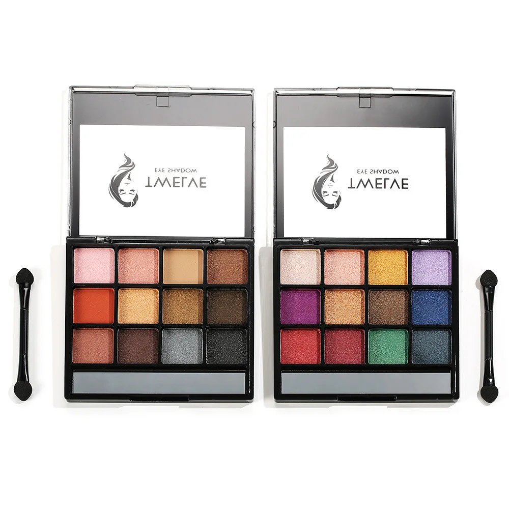 Тени для век танцев палитра теней Красота глазированные блестящие матовые