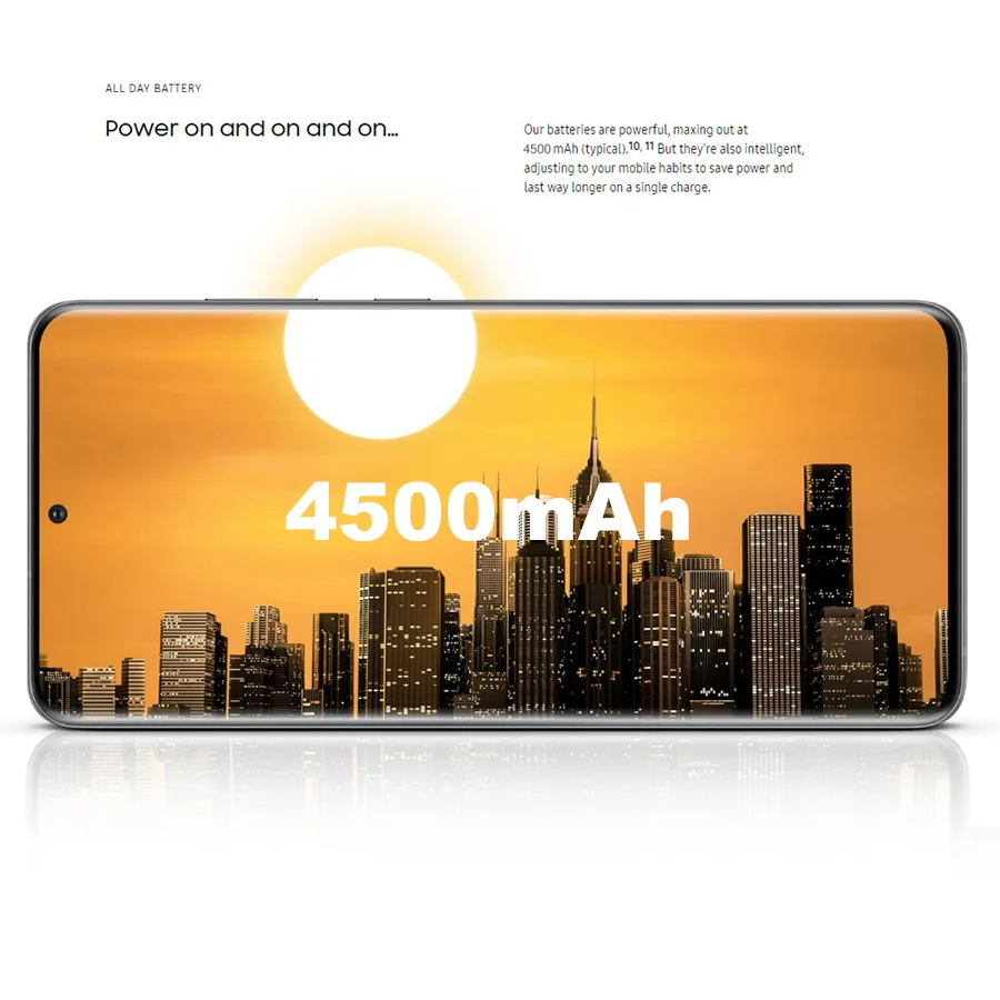 Фирменная Новинка Samsung Galaxy S20 плюс + G986B-DS 5G мобильный телефон 12 Гб оперативной