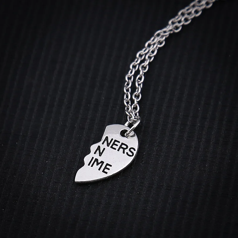 RONGQING 12set/lot New Promotion High quality Silver Love Long Statement Necklace From Factory 2019 hot | Украшения и аксессуары