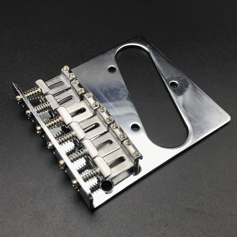Мост для электрогитары TL хромированный комплект с 6 седлами звукоснимателя FD