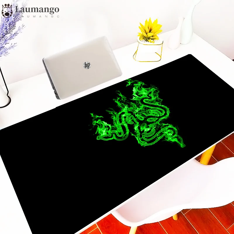 

Razer logo Mouse pad Precision lock edge washable anti-slip tapis souris office esport gamer desk mat computer keyboard Mousepad