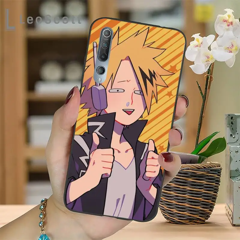 

Denki Kaminari My Hero Academia Phone Cases For Xiaomi Redmi 7 8 9t a3Pro 9se k20 mi8 max3 lite 9 note 9s 10 pro
