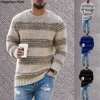 sweaters for men vintage pullover pattern knittwear o neck sweater mens streetwear sweater hip hop oversize casual retro sweater