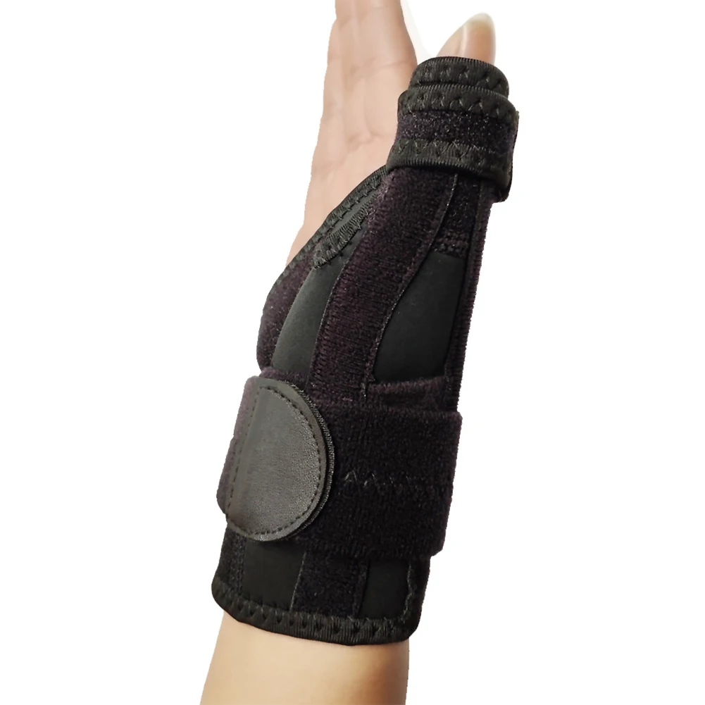 

Belt Band Brace Hand Sprains Solid Thumb Bracer Useful Men Women Black Carpal Tunnel Fracture Adjustable Wrist Support Sports