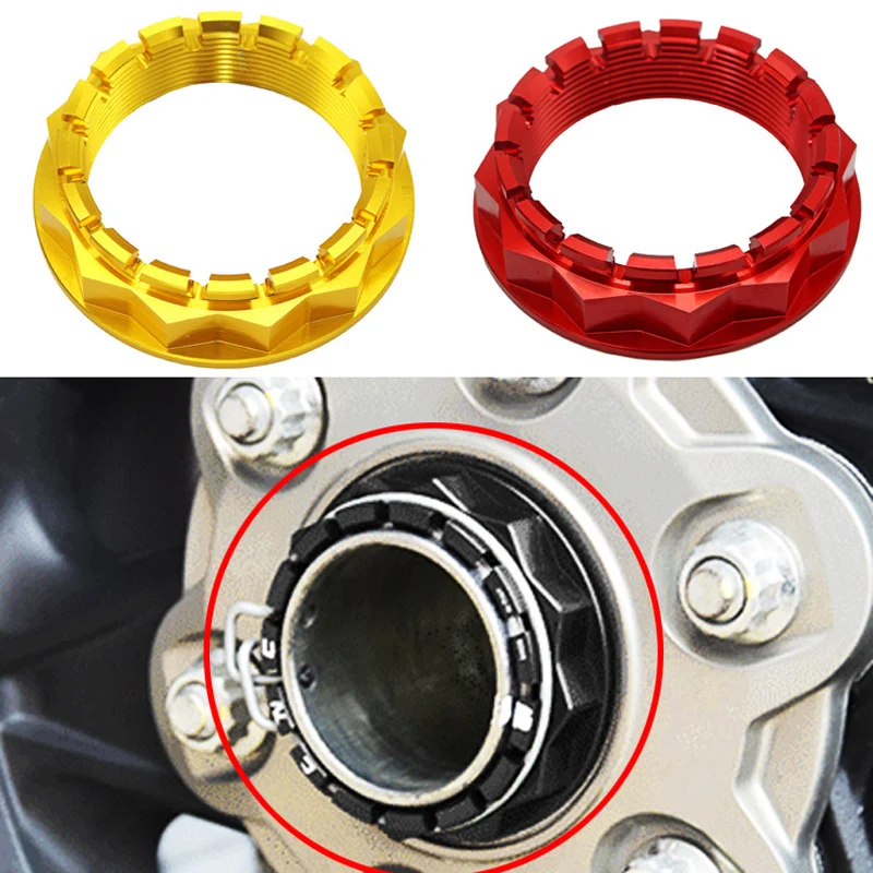Алюминиевая гайка для заднего колеса мотоцикла Ducati 1098 1198 1199 Panigale Multistrada 1299 демоel