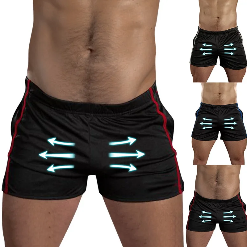 Мужские летние шорты для фитнеса модные быстросохнущие спортивные бодибилдинга