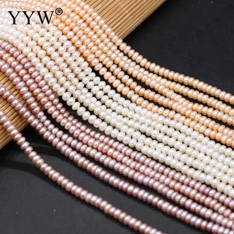 

Exquisite Natural Freshwater Pearl Flat Beads Diy Jewelry Accessories 4-5mm Loose Beads For Jewelry Making Diy Necklace Bracelet