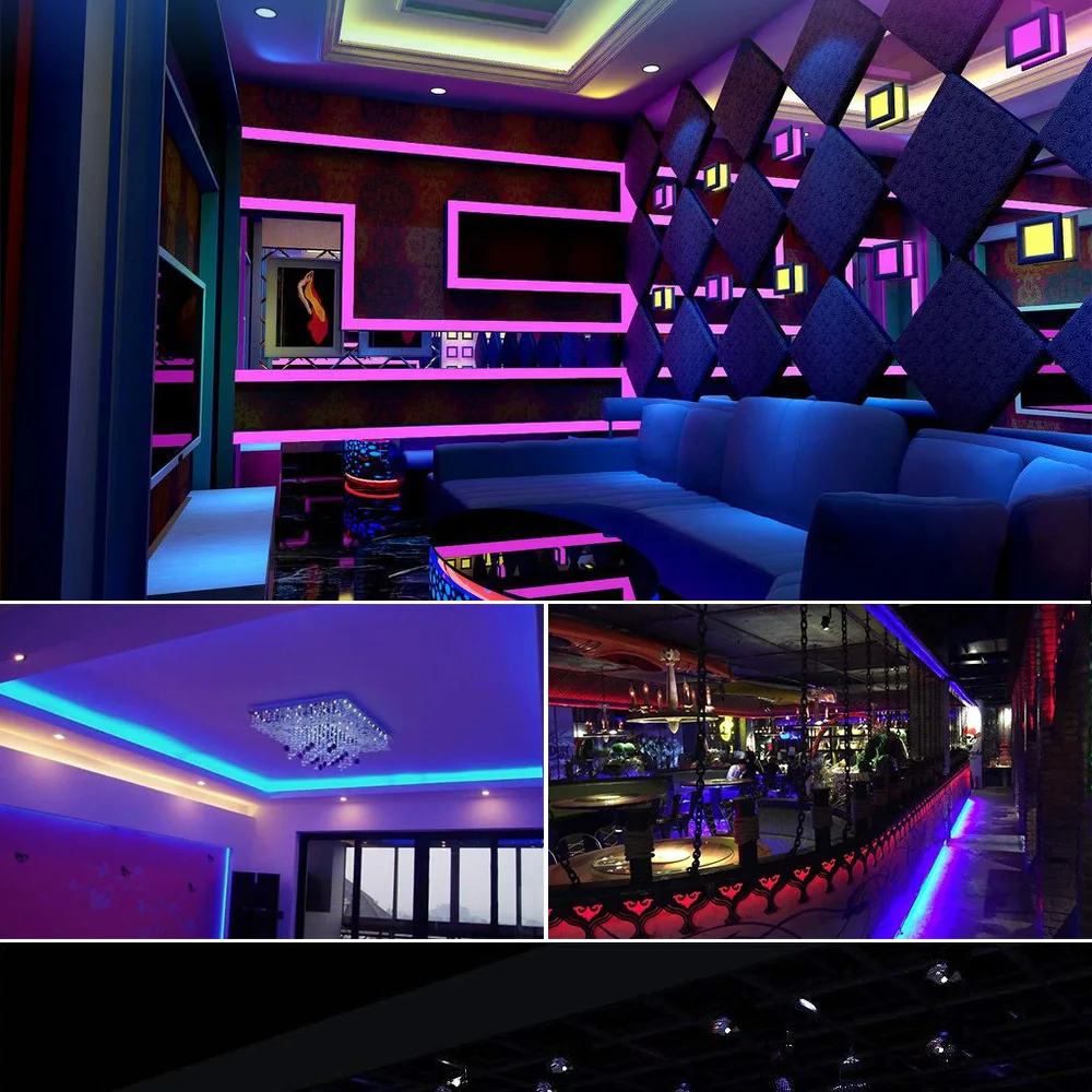 

RGB strip 5050 SMD Flexible Ribbon fita led light strip RGB 5M 10M 15M Tape Diode DC 12V+ Remote Control +Adapter LED Strip