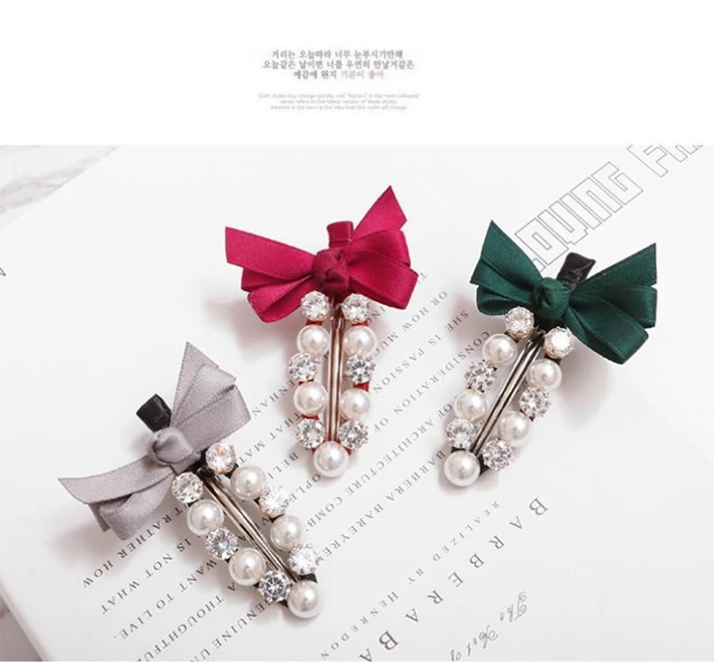 1 Pcs Pearl Metal Women Hair Clip Bobby Pin Barrette Hairpin Hair Accessories Beauty Styling Tools Dropshipping New Arrival Hot